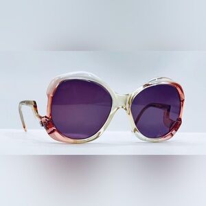 Vintage Diplomat Joanne Oval Butterfly Sunglasses Frames Only